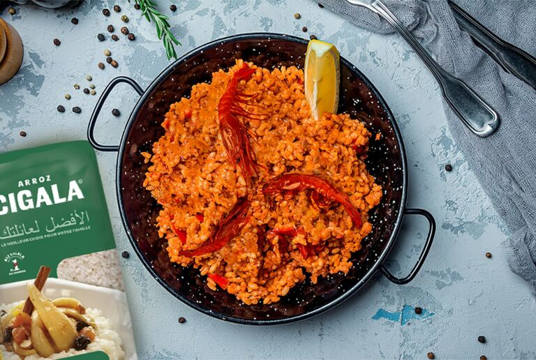 Foto de Paella de Carabiniers (crevettes sauvages)