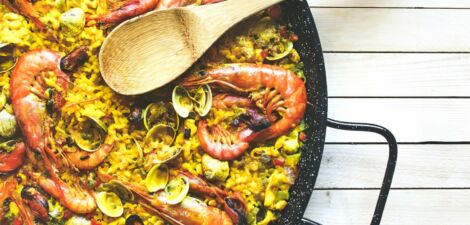 Paella de poisson