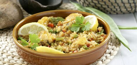 Riz au Poulet et aux Légumes