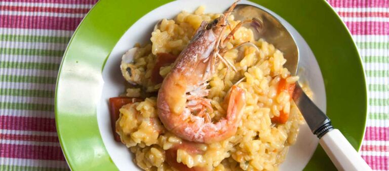 Foto de Riz aux crevettes