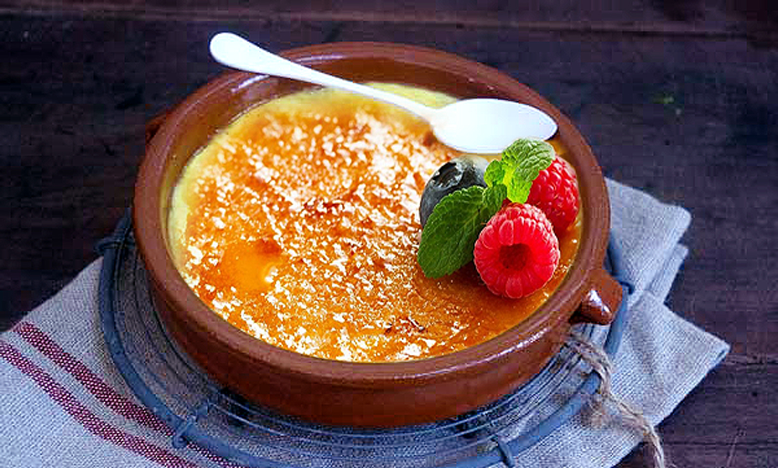 Crème de riz Catalane ou crème brulée au riz façon Thermomix