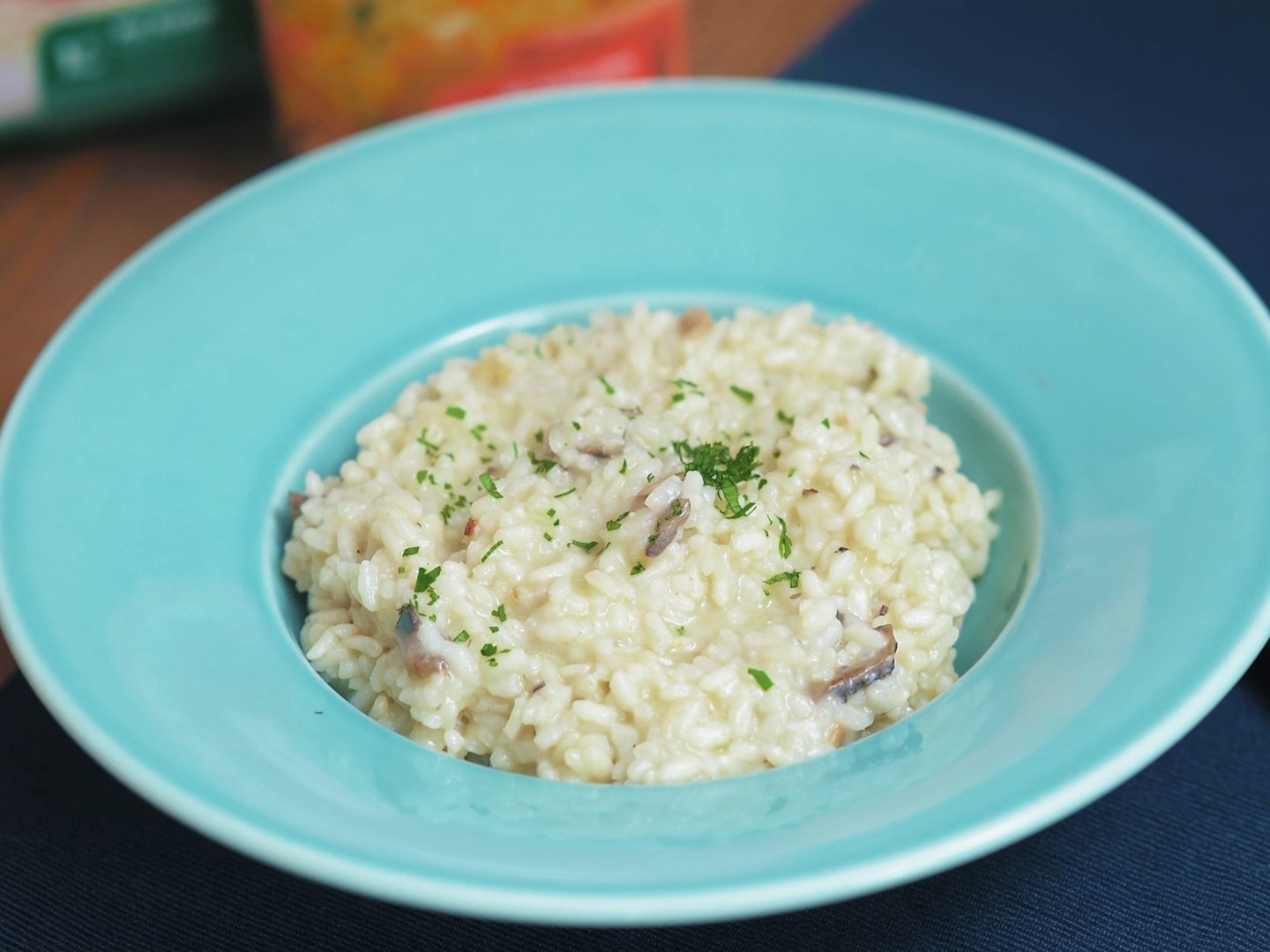 Risotto aux champignons by Amal El Madade