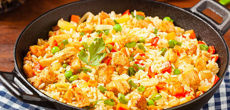 Riz colombien au poulet