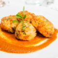 croquettes de riz aux crevettes