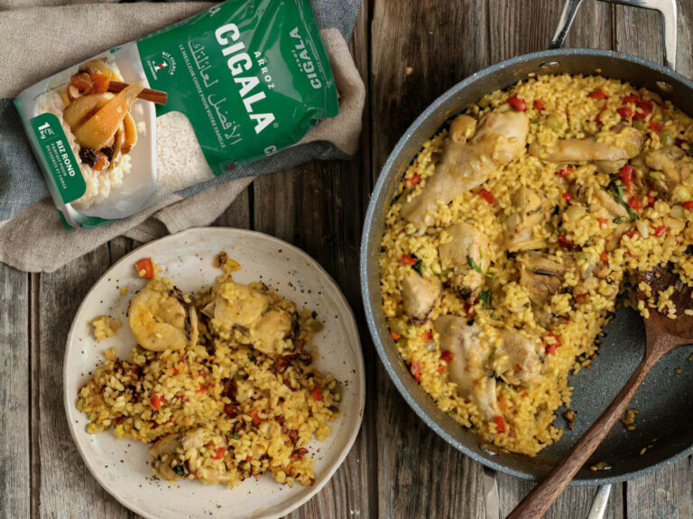 Foto de Paella de riz au Poulet