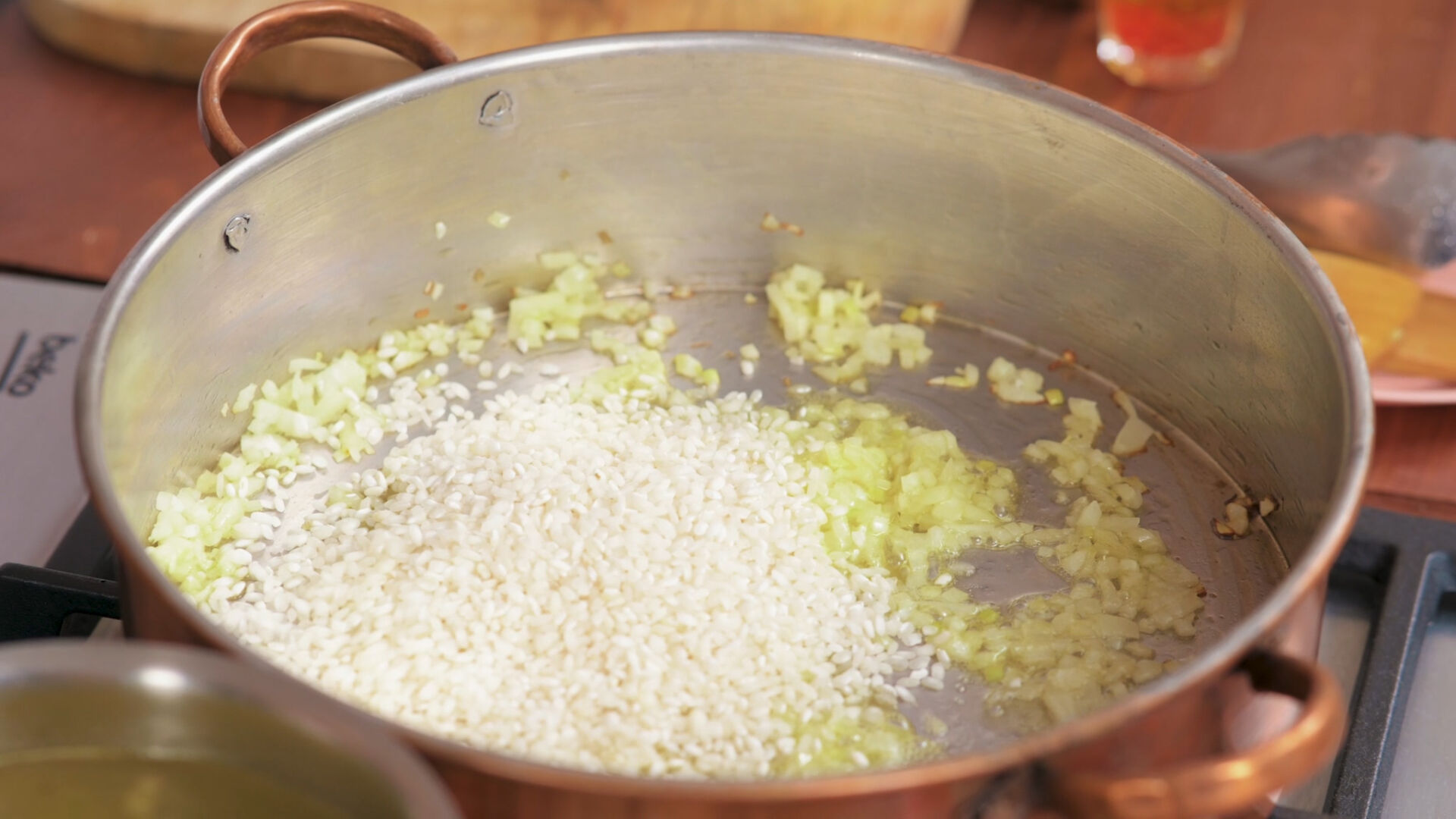 Osso bucco : Ajoutez le riz