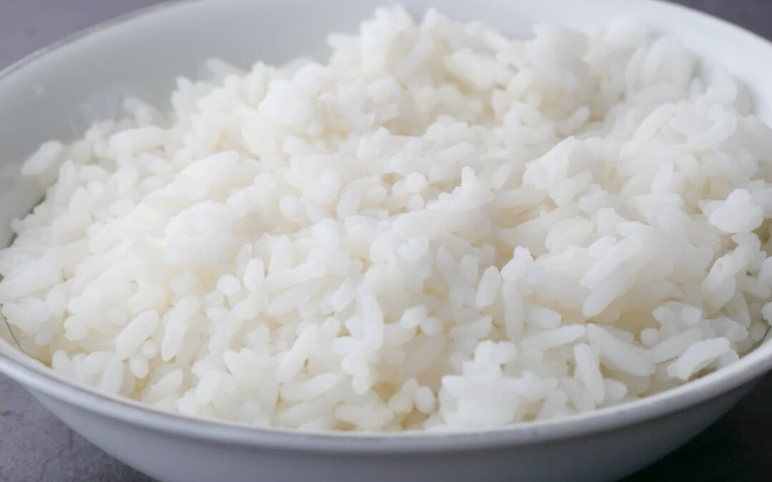Proportion d’eau dans le riz blanc