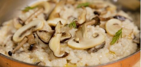 Risotto aux champignons