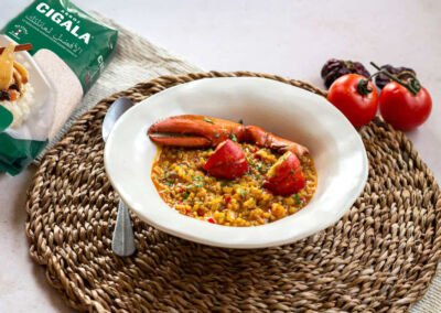 Riz au homard, recette des marins