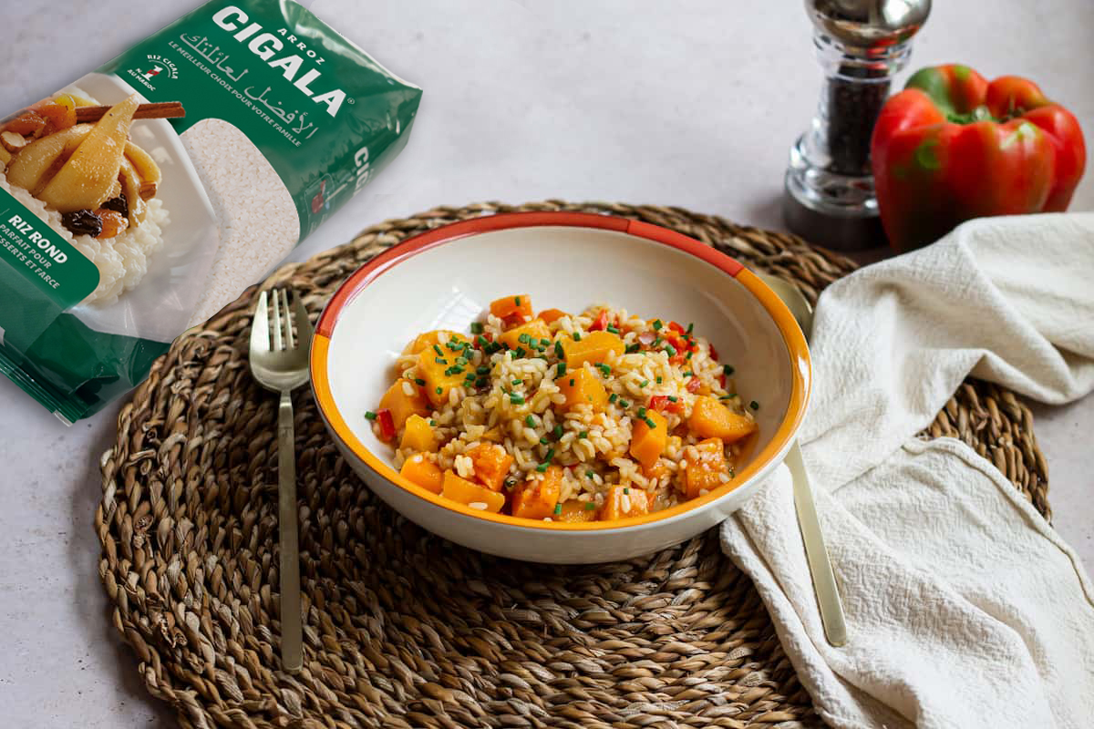 Foto de Riz à la citrouille