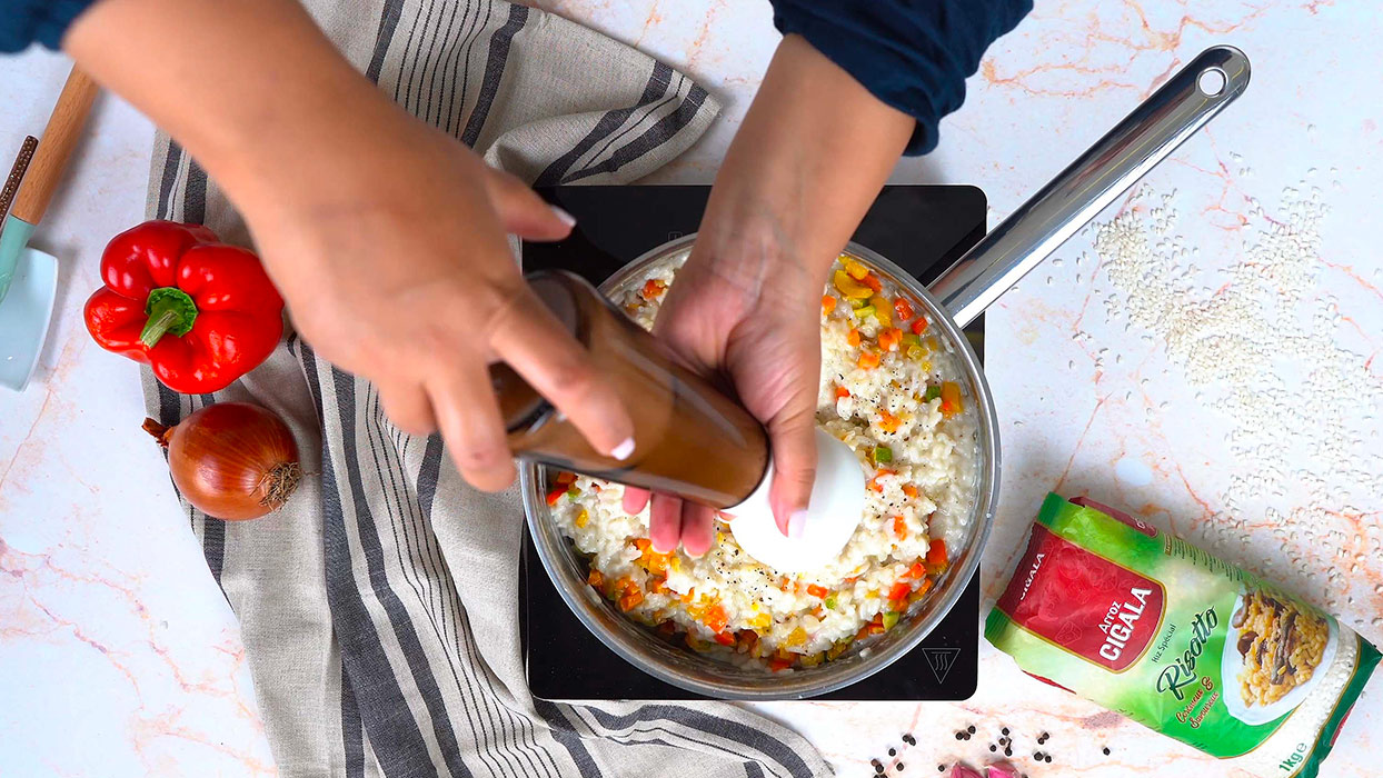 Risotto lait de coco : Assaisonnement et finalisation 1