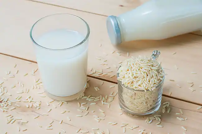 حليب الأرز الطبيعي