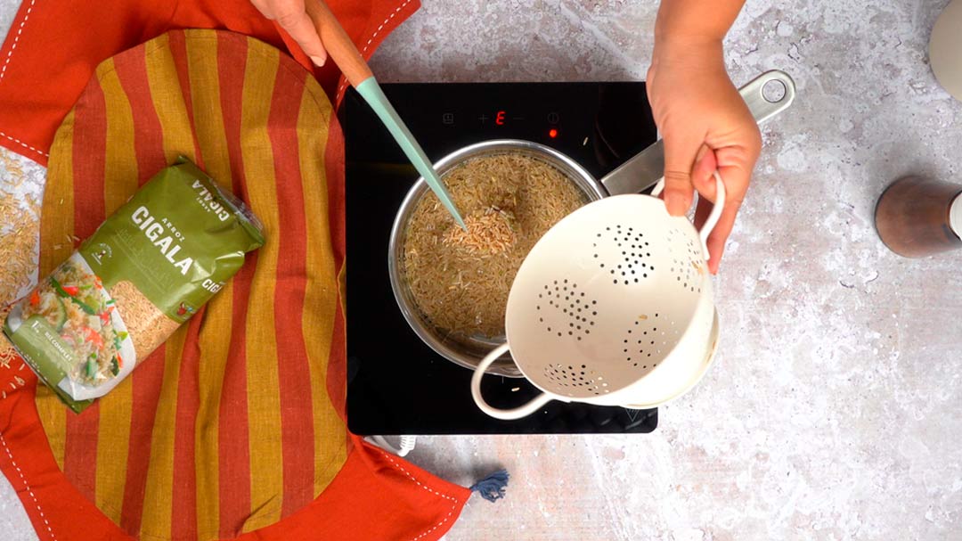 Recette Riz sauté aux légumes : Cuisson du riz