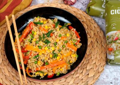 Recette Riz sauté aux légumes