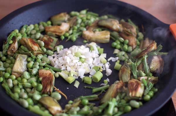 Riz aux légumes de saison : Ingrédients