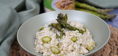 asparagus risotto