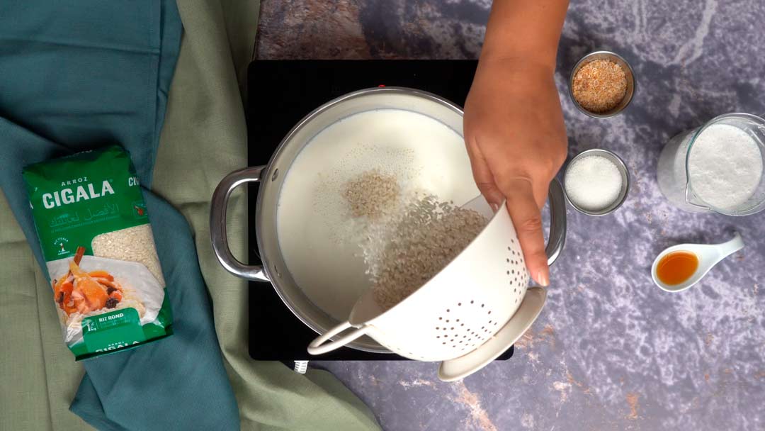 recette riz au lait de coco et mangue: Cuisson du riz au lait de coco