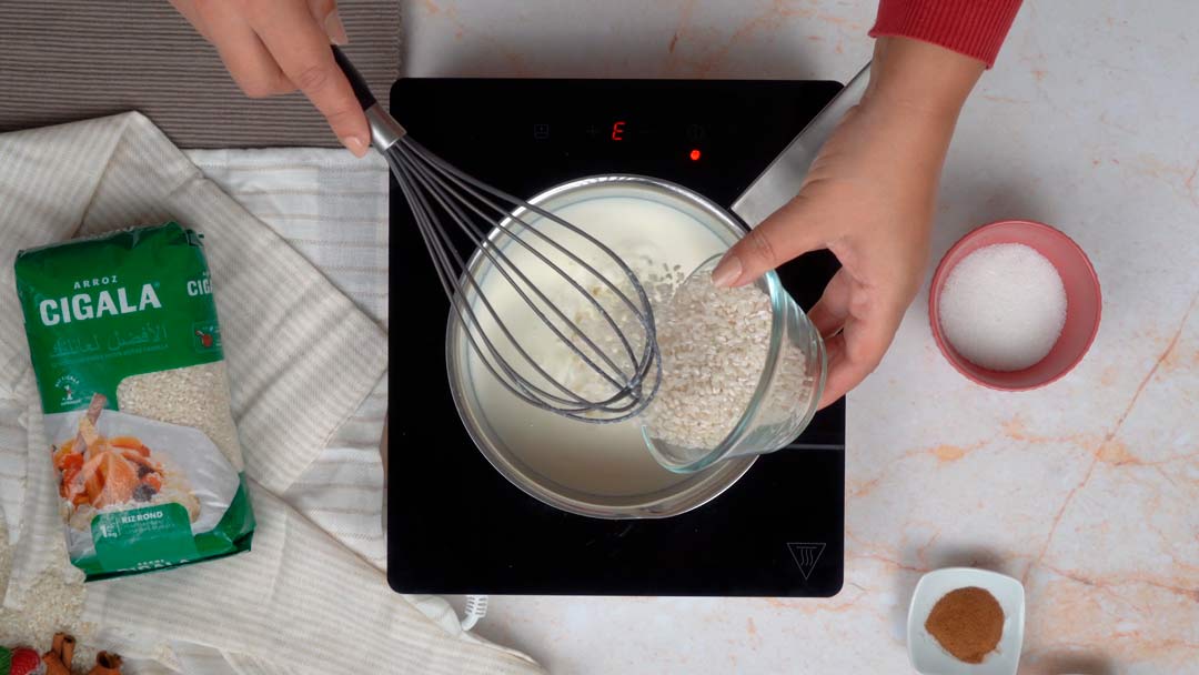 recette de riz au lait facile pour 2 personnes: Préparation du riz