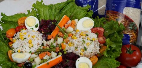 recette salade de riz nicoise