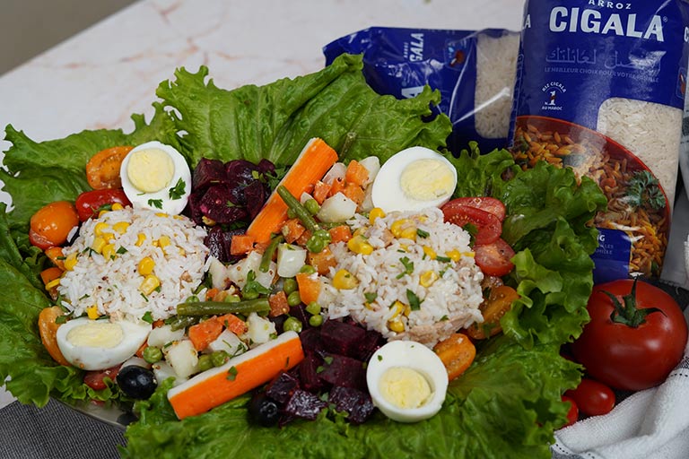 Foto de Recette Salade de Riz Niçoise
