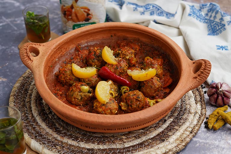 Foto de Recette Tajine de boulettes de sardines