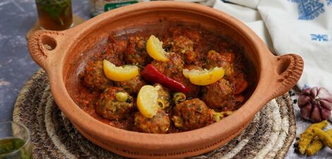 طاجين كفتة السردين