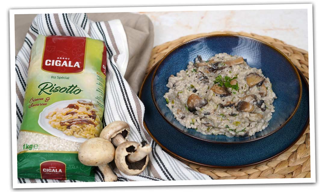 Risotto Arborio: Incorporation du fromage