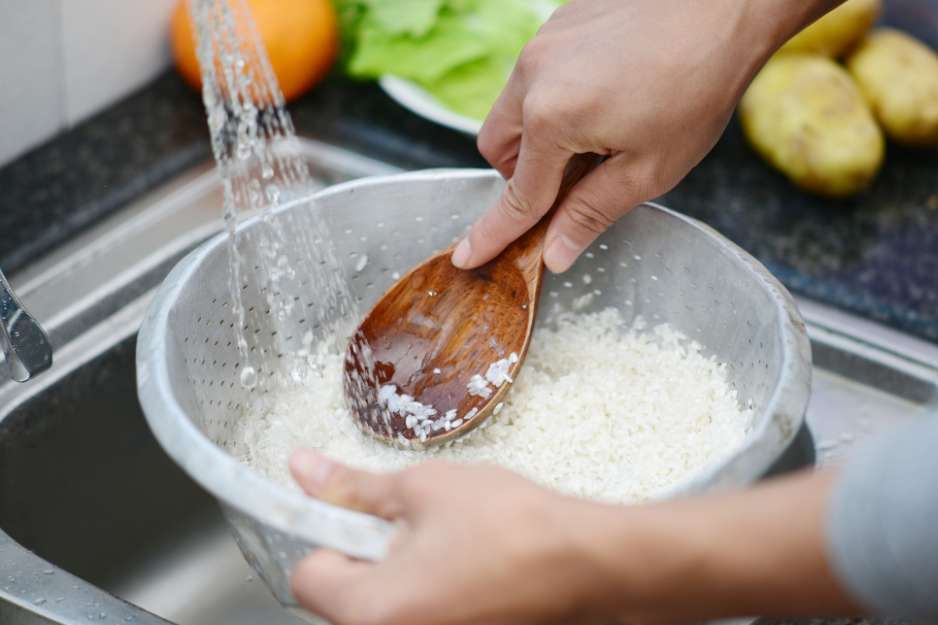 الإعداد الأساسي للأرز