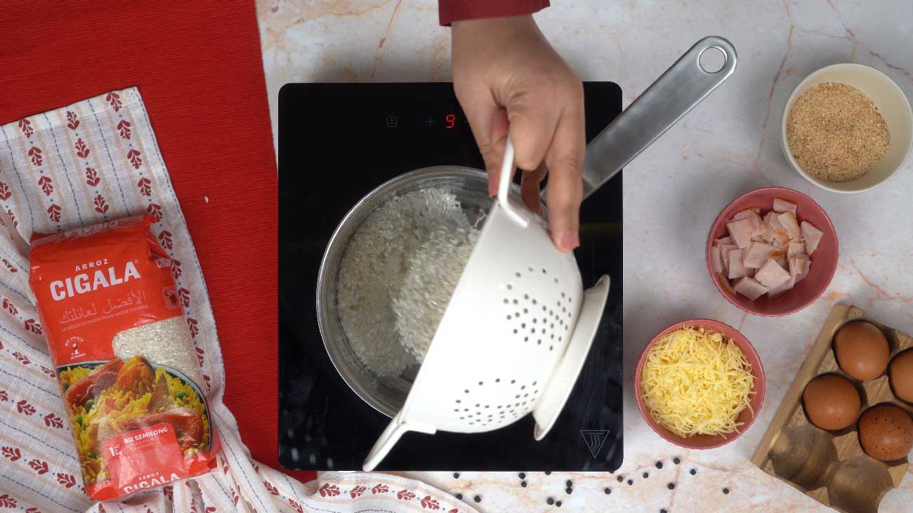 boulette de riz au four: Ingrédients