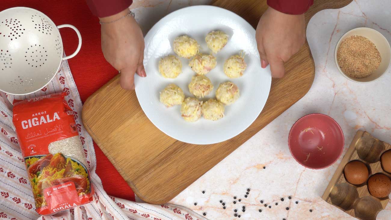 Façonnage des boules