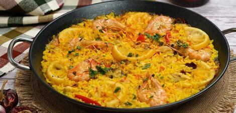 paella di pesce