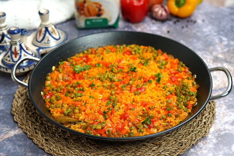Foto de Paella aux légumes : une recette saine et délicieuse