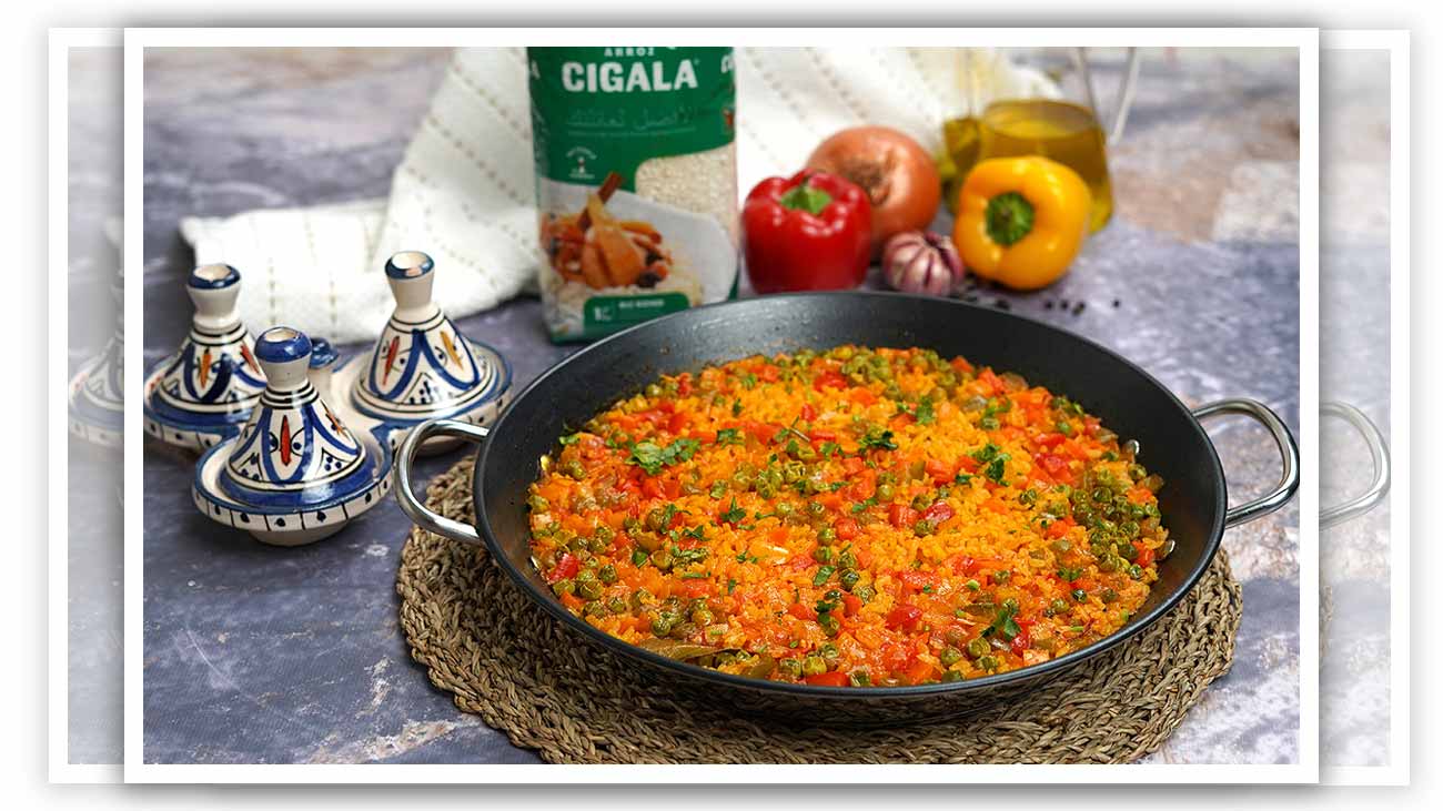 paella aux légumes: Présentation