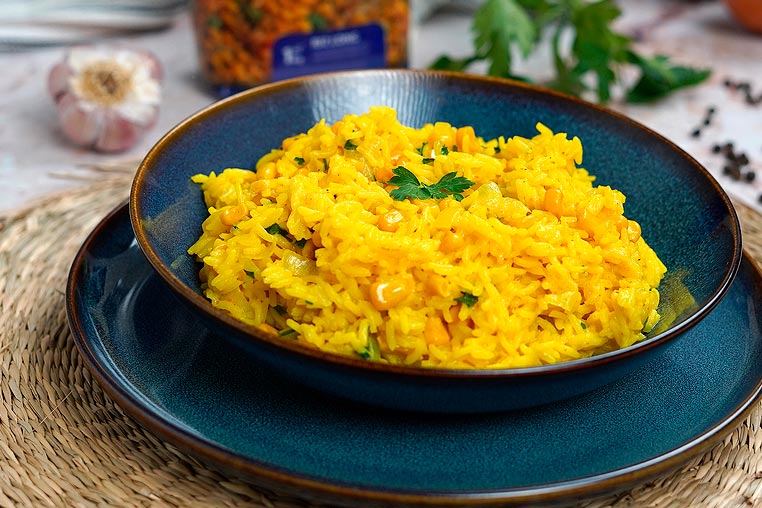 Foto de وصفة الأرز بالذرة: النكهة والتغذية على طاولتك