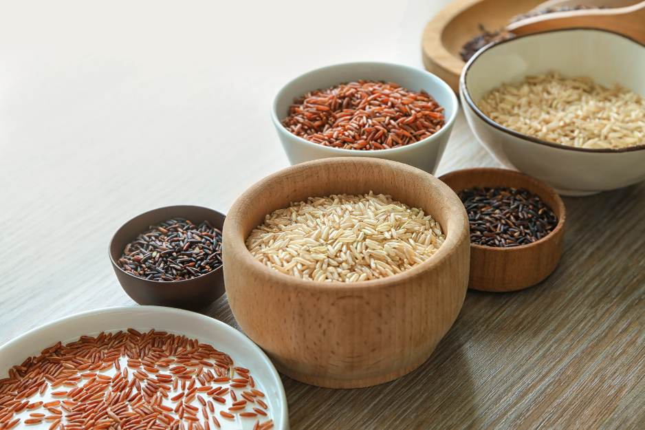 أنواع الأرز وسعراته الحرارية