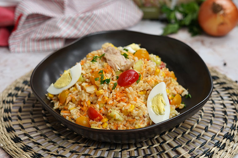 Foto de Salade Riz Et Thon : Recettes Faciles Et Rapides