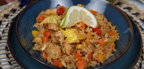 imagen receta وصفة ناسي غورينغ: أرز مقلي إندونيسي شهي