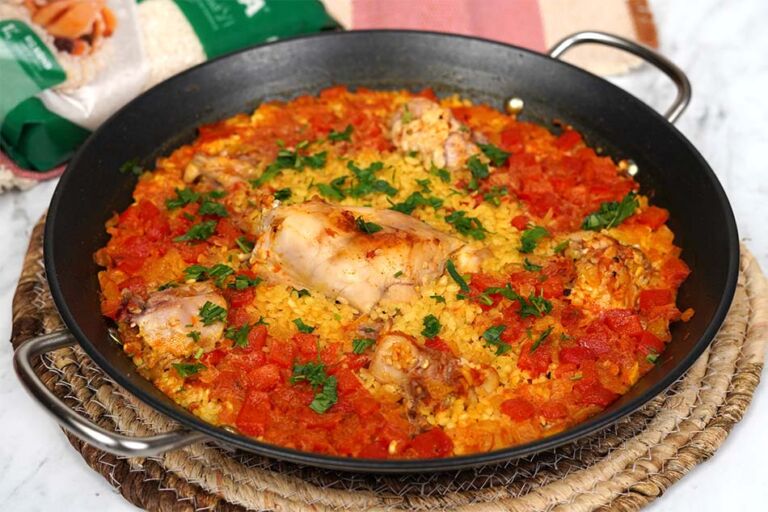 Foto de Paella au lapin