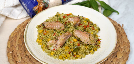 imagen receta Riz au poulet à la péruvienne : Saveurs de la tradition
