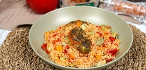 Riz aux fèves et aux artichauts : Recette facile et délicieuse