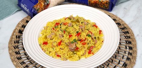 imagen receta أرز بالتونة سهل وسريع ولذيذ