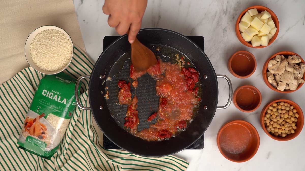 Ingrédient de la recette riz au four