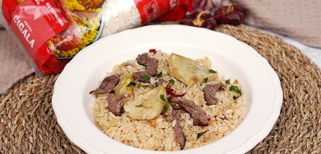 imagen receta Riz aux artichauts