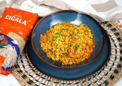Recette de riz et pois cassés