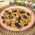 الأرز بالدجاج والفطر