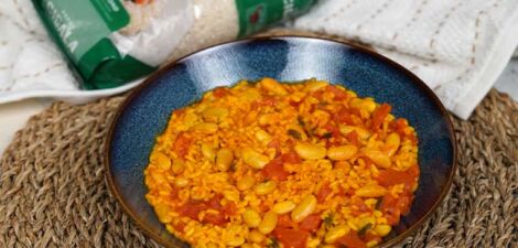 imagen receta Riz aux haricots blancs