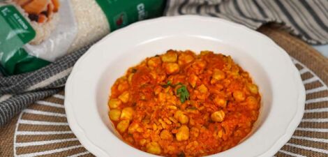 imagen receta Riz aux pois chiches