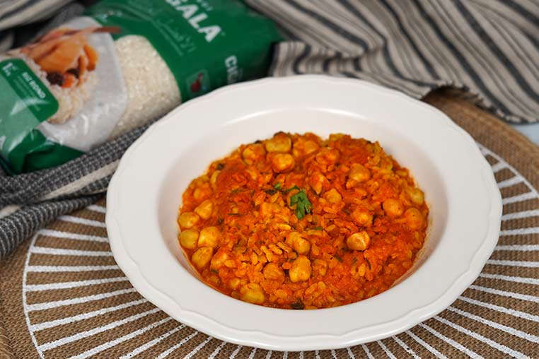 Foto de Riz aux pois chiches