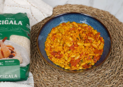 Riz aux haricots blancs