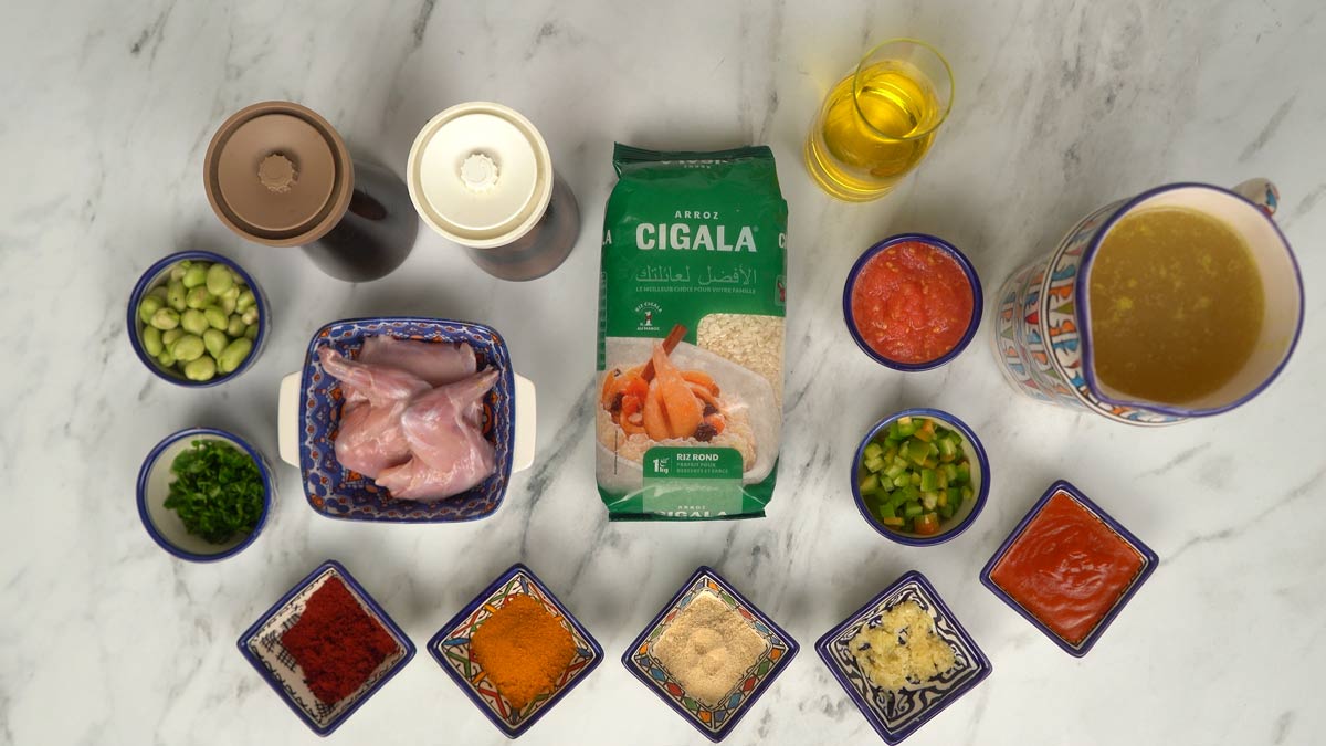 Commencez par préparer tous vos ingrédients afin d’assurer une cuisson fluide et maîtrisée.